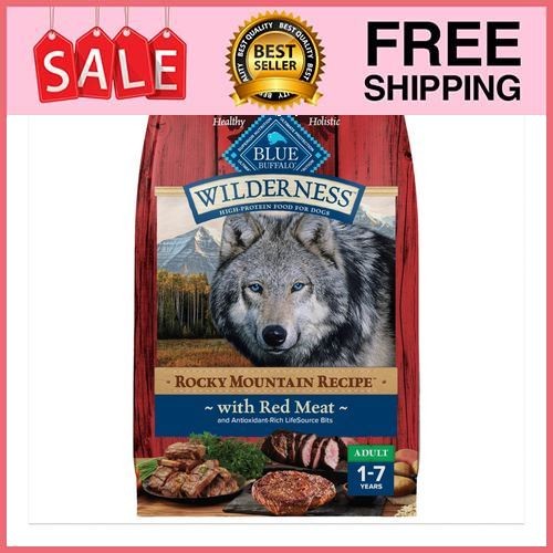 Blue Buffalo Wilderness Rocky Mountain Recipe Dry Dog Food, 