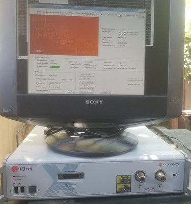 Litepoint IQxel VSA/VSG 2-6GHz Vector Signal Analyzer & Generator w/ two modules