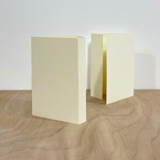 Cassette J-Cards - Cream Paper - With Inner Panel - 25 - Music Packaging