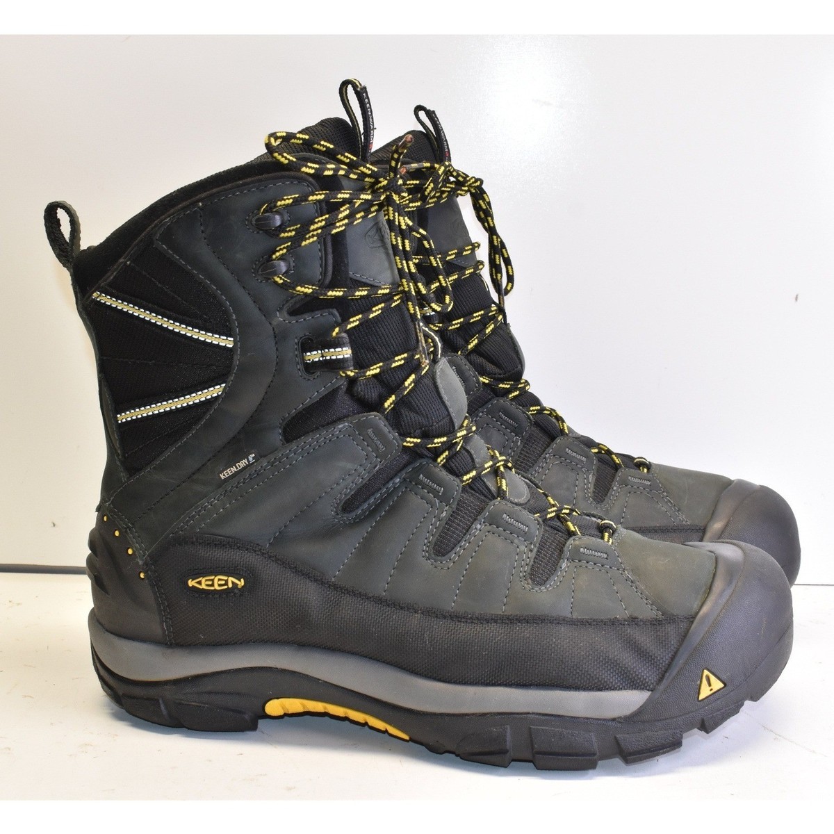 KEEN Summit County Winter Boots Men’s Waterproof Insulated Boots Size 7.5 ken-1002646_dark-shadow-  main image 2