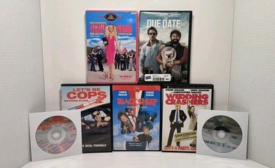 Comedy DVD Lot 7 Movies Legally Blonde Wedding Crashers Black Sheep