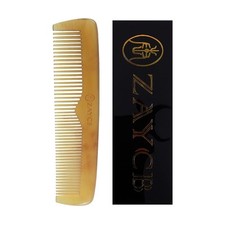 Buffalo Horn Fine Tooth Comb - Anti-Static Hair Comb - Hair Styling Detanglin...