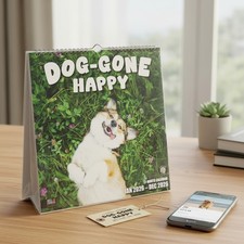 Dog Calendar 2026 Wall Open Edition Thick Paper Holiday Gift Kids Pooches