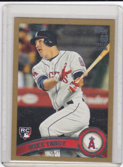 2011 Topps Update Gold #US175 Mike Trout 1204/2011