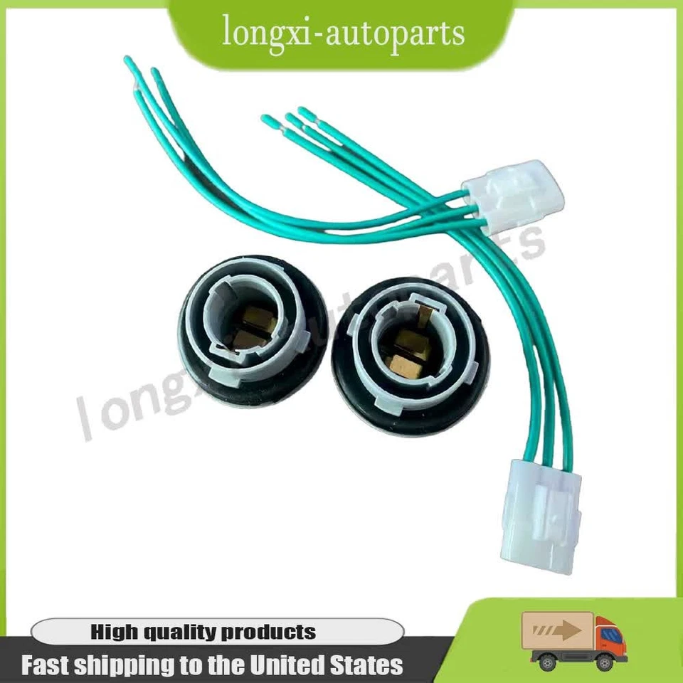 For Honda Acura Turn Blinker Signal Light Socket Connector 33302-SR3-A01 Harness - Image 4 of 4