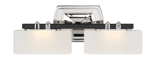 Minka Lavery 3012-L Drury 17"W LED Bathroom Vanity Light - Coal / Polished - Picture 5 of 8