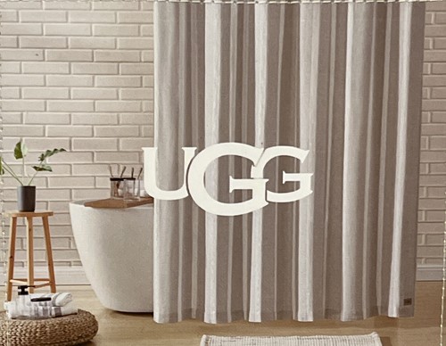 Ugg Ardelia Shower Curtain 72”X72” Seal NEW - Picture 2 of 8