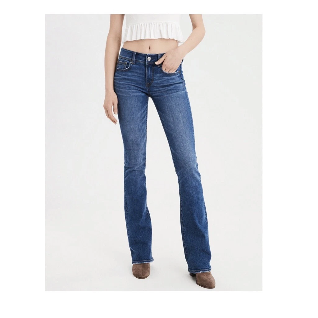 AE Next Level Low-Rise Kick Bootcut Jean