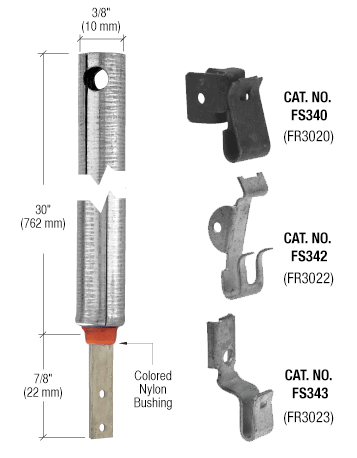 CRL 3/8" Non-Tilt Spiral Balance With FS340 Clip for Standard Duty Windows - Picture 6 of 7