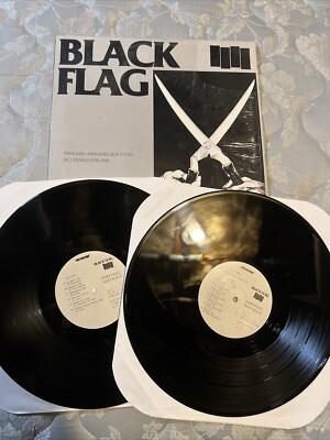 Black Flag Everything Went Black 2xLP Vinyl Record Repress SST-015