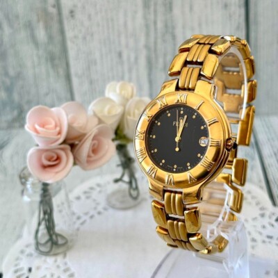 FENDI orologi ゴールド 人気モデル 電池交換済　付属品有 FENDI orologi ゴールド 人気モデル 電池交換済 付属品有 楽天市場