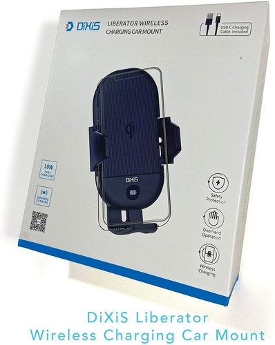 Wireless Charging Car Mount One hand operarion 360° FAST CHARGE 10W DiXiS - 第 5/8 張圖片