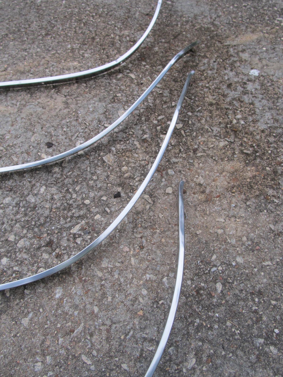 OEM 1968 1969 1970 Dodge Charger Wheel Well Molding SET NICE R/T 500