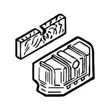 Original Hitachi Part # 882620 INTAKE FILTER EC10SC  EC10SBS