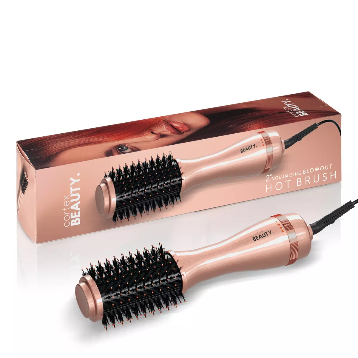 Cortex heated 2025 hair brush
