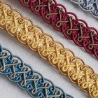12m Curtain Lace Trim Edge Accessories for DIY Upholstery Sew Pillow Case Retro 