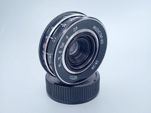 INDUSTAR-69 28 mm f/2.8 attacco obiettivo grandangolare M39 MMZ BelOMO obiettivo vintage URSS