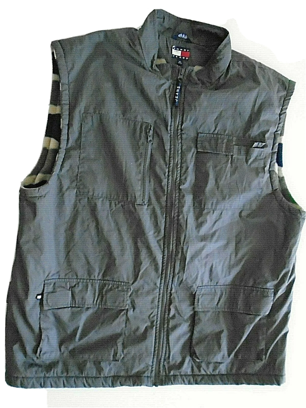 Tommy Hilfiger Outdoors Vest Lined size XL Blue