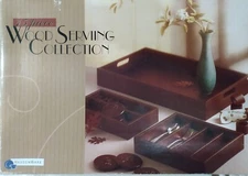 Hausenware Wood Serving Tray Collection 15 Piece Set