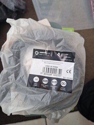 Connektgear 3M HDMI v2.0 4K UHD Stecker auf Stecker Gold Anschlusskabel BRANDNEU