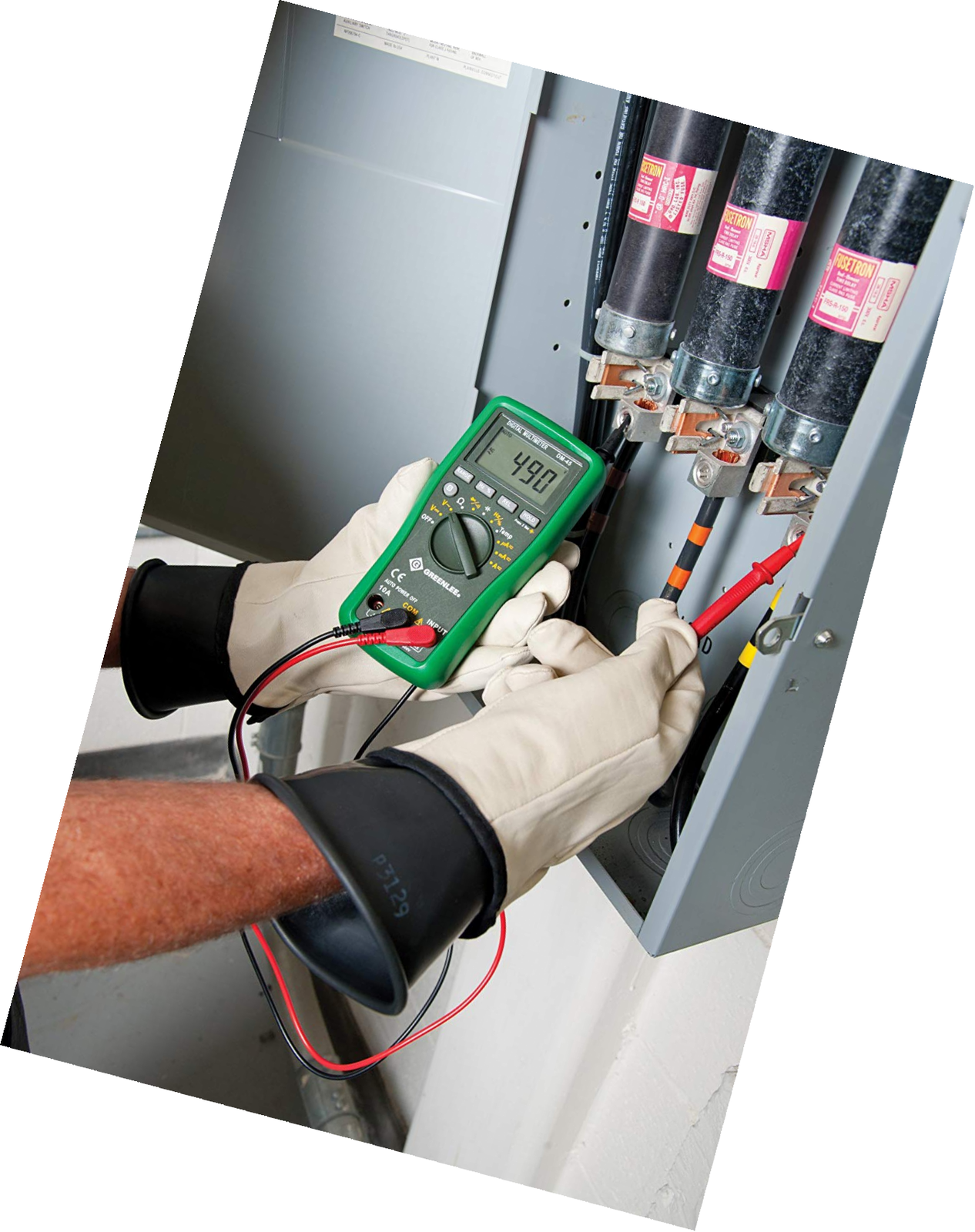 Greenlee Dm-45 CATIII 600v Auto Ranging Digital Multimeter for sale online  | eBay