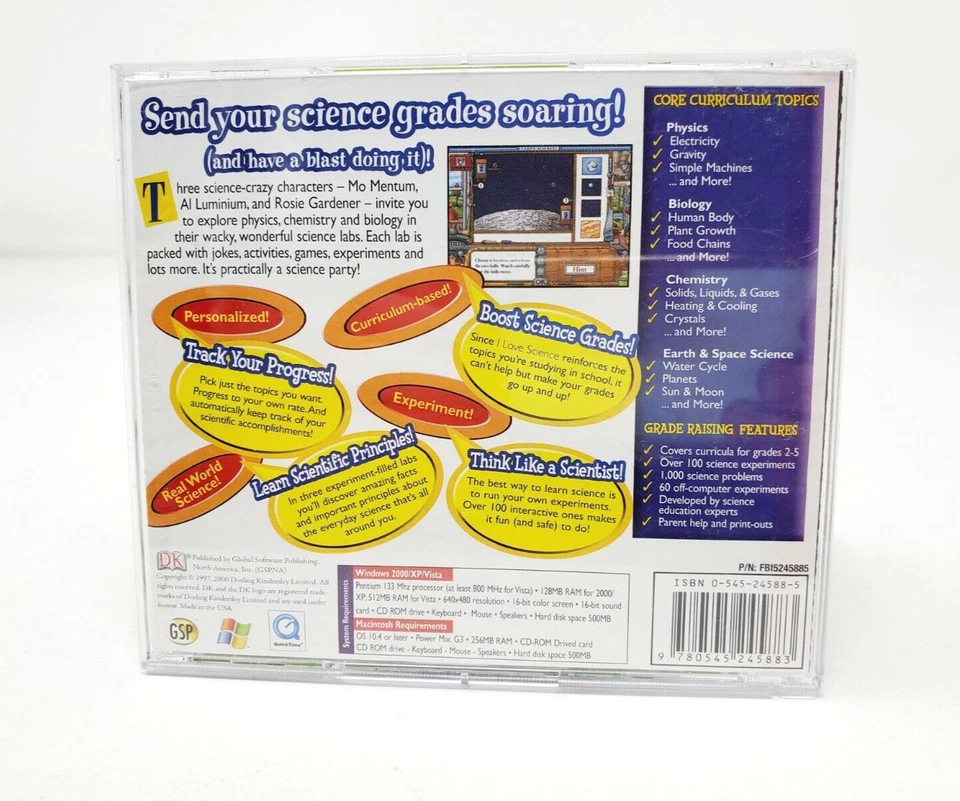 I Love Science (Windows/PC) Grades 2-5 DK Interactive - Image 2 of 4