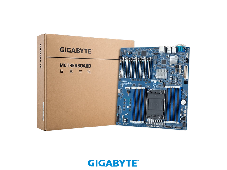 GIGABYTE MS33-AR0 Extended ATX Server Motherboard, 4th Gen. Intel® Xeon® Scalabl - Image 4 of 4