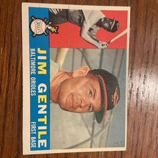 1960 Topps Set-Break #448 Jim Gentile EX