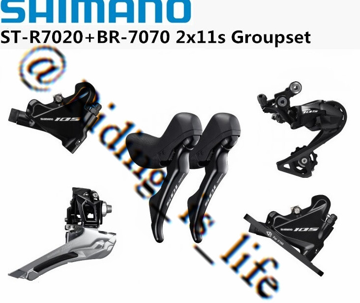 Shimano 105 R7000/R7020 Hydraulic Road Groupset 2x11 Speed Shimano 105 R7000/R7020 Hydraulic Road Groupset 2x11 Speed