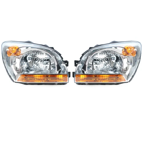 For Kia Sportage 2005-2008 1Pair Headlight running light driving lamp Assembly - Picture 3 of 14