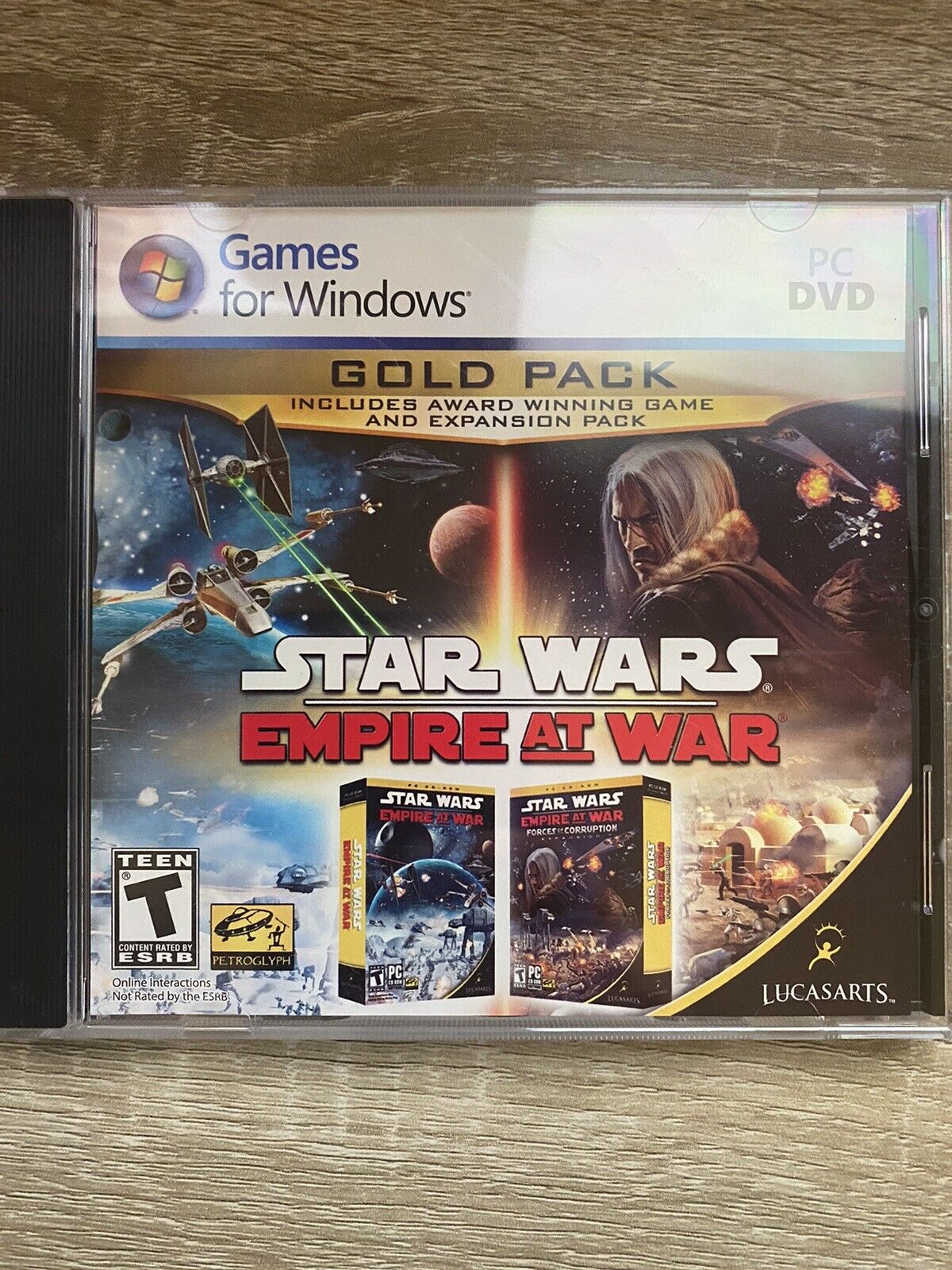 Jogo Star Wars Empire at War para PC original