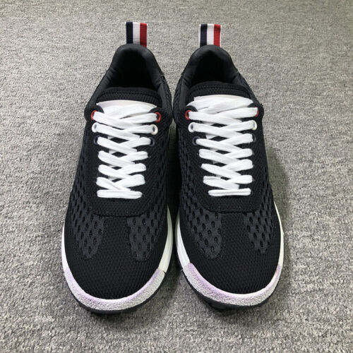 Thom Browne Men's and Women's Breathable Mesh Panel Single Shoes - Afbeelding 1 van 12