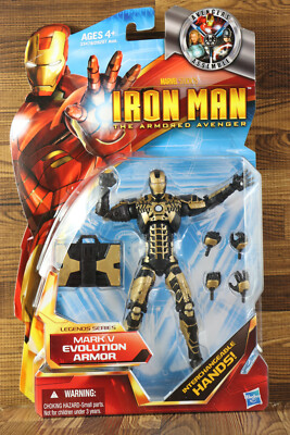 2010 Marvel Iron Man The Armored Avenger MARK V Evolution Armor | eBay