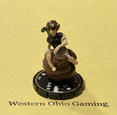 Horrorclix Miss Slyther #201 Gold Ring LE NO CARD USED Freakshow Figure