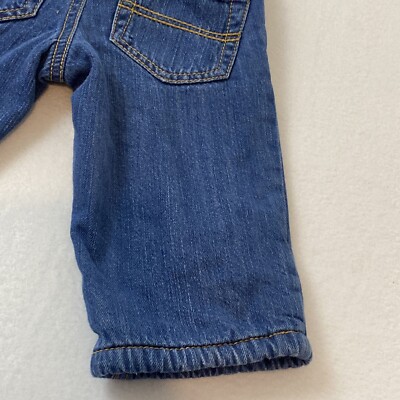 Crazy 8 Boys Denim Jeans Medium Wash Blue Elastic Waist 12-18