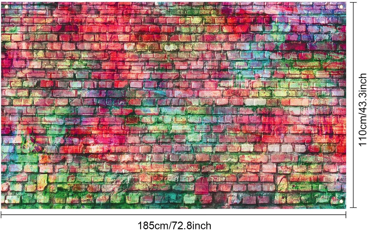Top 161+ colorful brick wallpaper 3tdesign.edu.vn