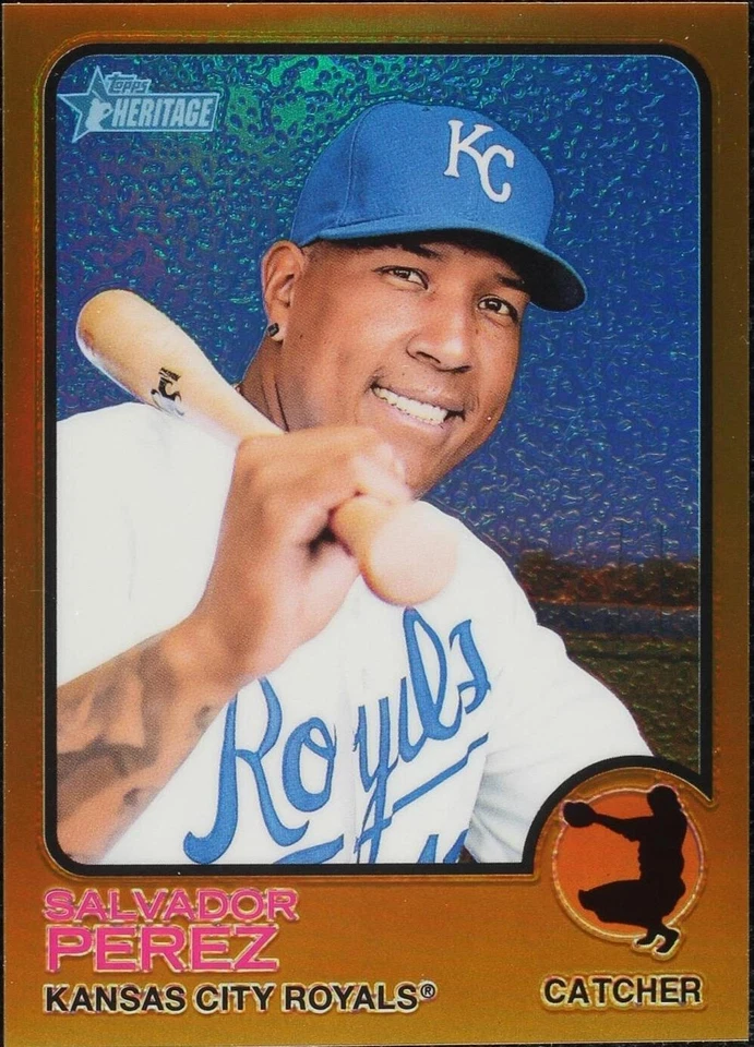 Chrome Gold Border Refractor