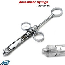 Dental Anaesthetic Aspirating Syringe 1.8ml Anaesthesia Three Ring Syringe CE