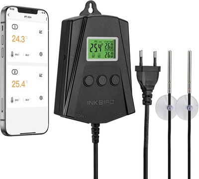 WiFi Temperaturregler Heizmatten Sämlinge Brauen Heizung Steckdose Gewächshaus