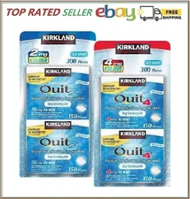 Kirkland Signature Quit 2 mg or 4 mg Ice Mint Gum, 300 Pieces