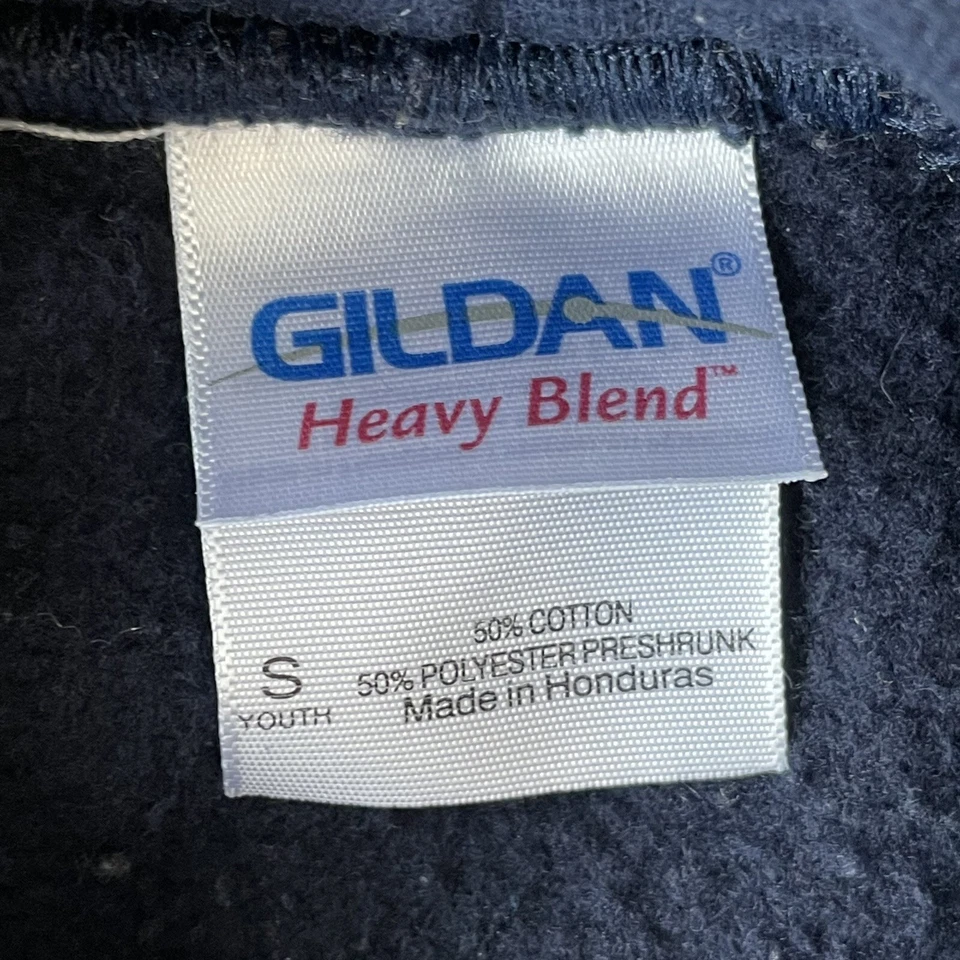 Moletom com capuz BROOKFIELD ZOO suéter infantil pequeno Chicago 5 - 6 azul marinho juvenil - Imagem 3 de 4