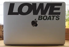 Lowe Boats Logo Decal- Yacht Sticker- Fishing Decal- Jet Ski Sticker