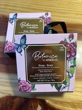 2 X Spongelle BOTANICA ROSE BUTTERFLY Bath Body Exfoliate Buffer Sponge 3.5oz