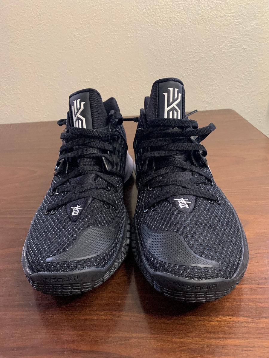 2019 #11 Kyrie Low II Basketball Shoes Black/White Size 16 | eBay