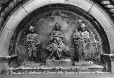 B4899) BOLOGNA BASILICA S PETRONIUM VIRGIN CHILD JACOPO OAK VARIGNANA