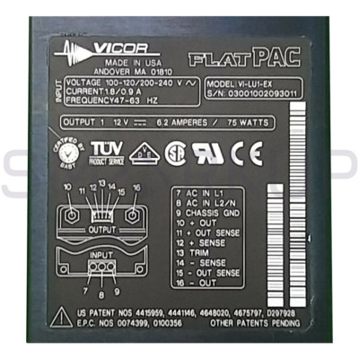 New In Box VICOR VI-LU1-EX AC-DC Converter