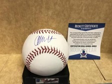 ALEC HANSEN  CHICAGO WHITE SOX ROOKIE BALL M.L. SIGNED BECKETT AUTH. R08212