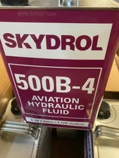 SKYDROL 500B-4 AVIATION HYDRAULIC FLUID 3.78 liters/ 1 US Gallon