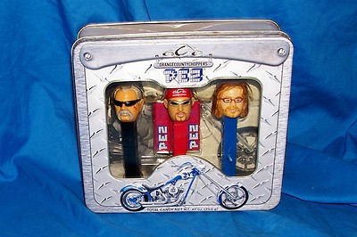 PEZ ペッツ ORANGE COUNTY CHOPPERS 3本セット 2006 Pez Orange County Choppers Candy Dispenser Collectors