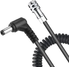 DC to BMPCC 4K/6K Weipu Coiled Power Cable for V-Mount Gold Mount Battery and...